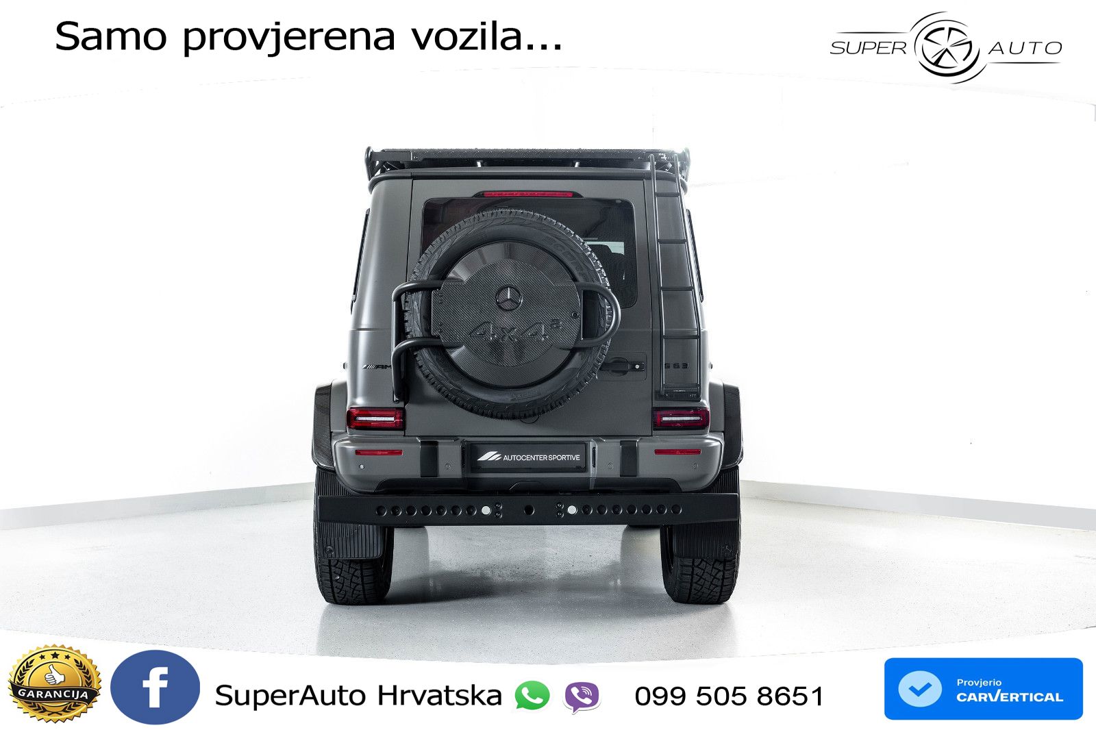 Mercedes AMG G 63 Long V8 (585 KS) 4MATIC 9G-TRONIC AMG SPEEDSHIFT TCT