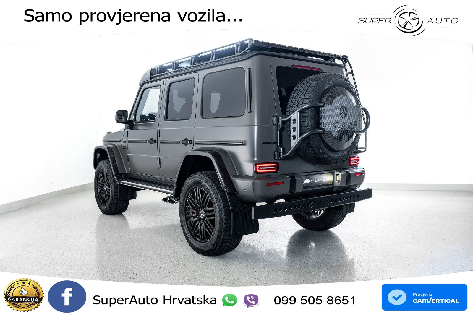 Mercedes AMG G 63 Long V8 (585 KS) 4MATIC 9G-TRONIC AMG SPEEDSHIFT TCT