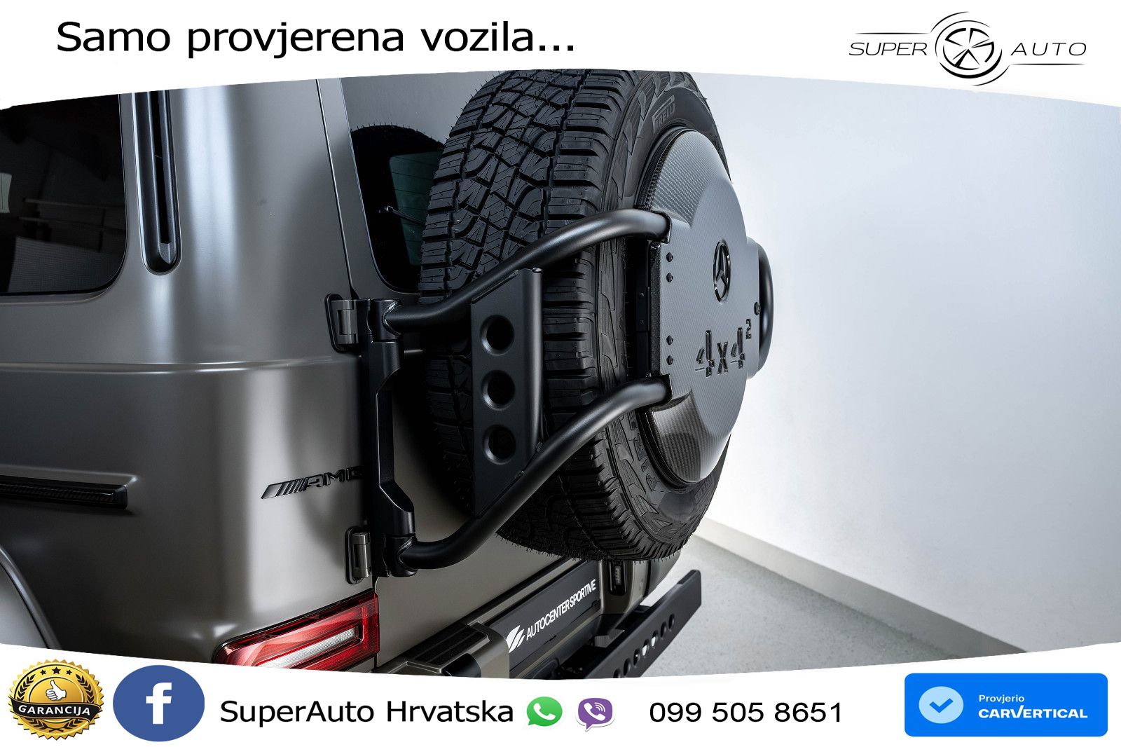 Mercedes AMG G 63 Long V8 (585 KS) 4MATIC 9G-TRONIC AMG SPEEDSHIFT TCT