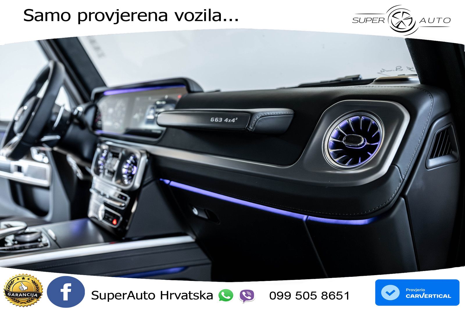 Mercedes AMG G 63 Long V8 (585 KS) 4MATIC 9G-TRONIC AMG SPEEDSHIFT TCT