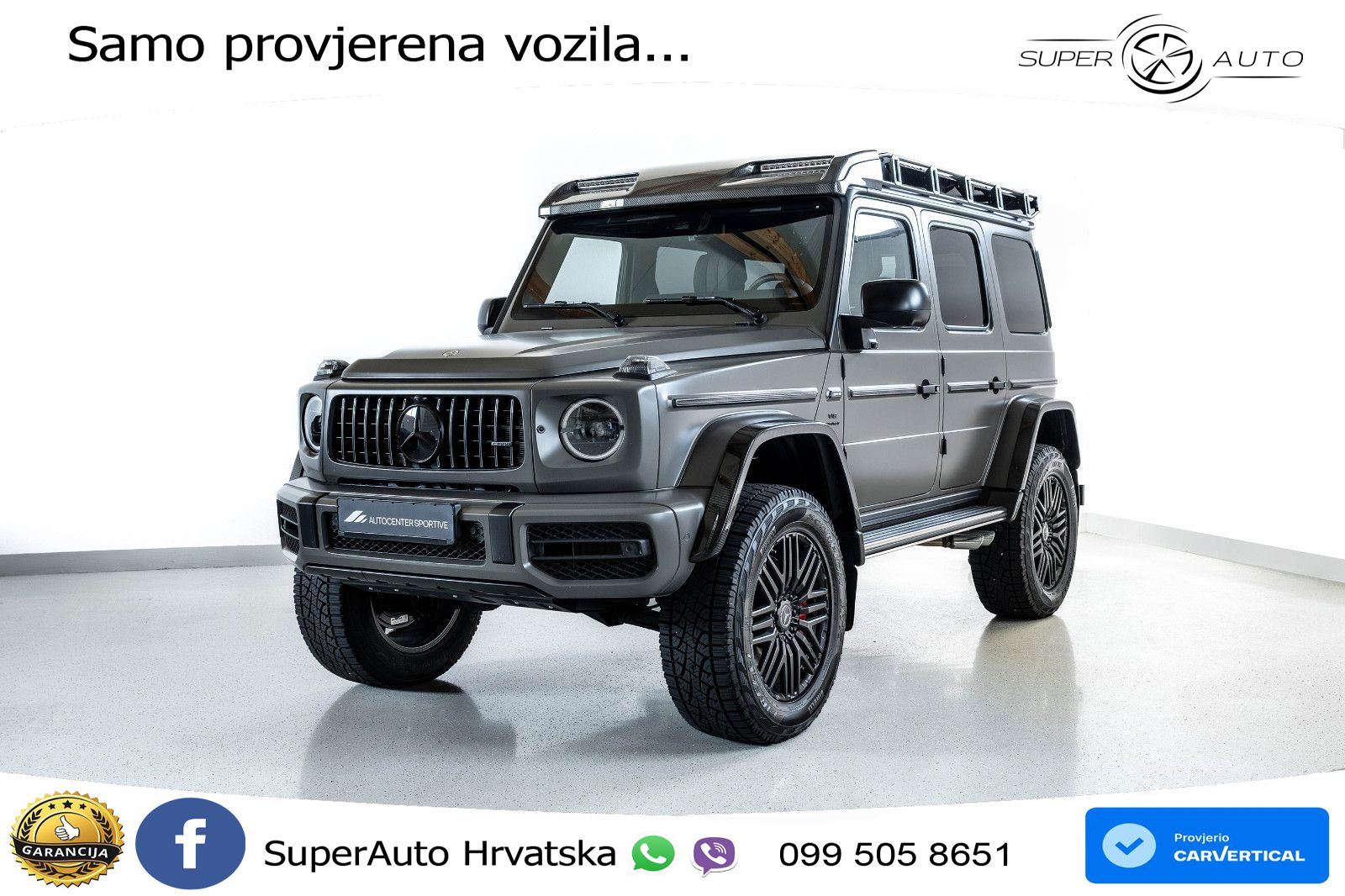 Mercedes AMG G 63 Long V8 (585 KS) 4MATIC 9G-TRONIC AMG SPEEDSHIFT TCT