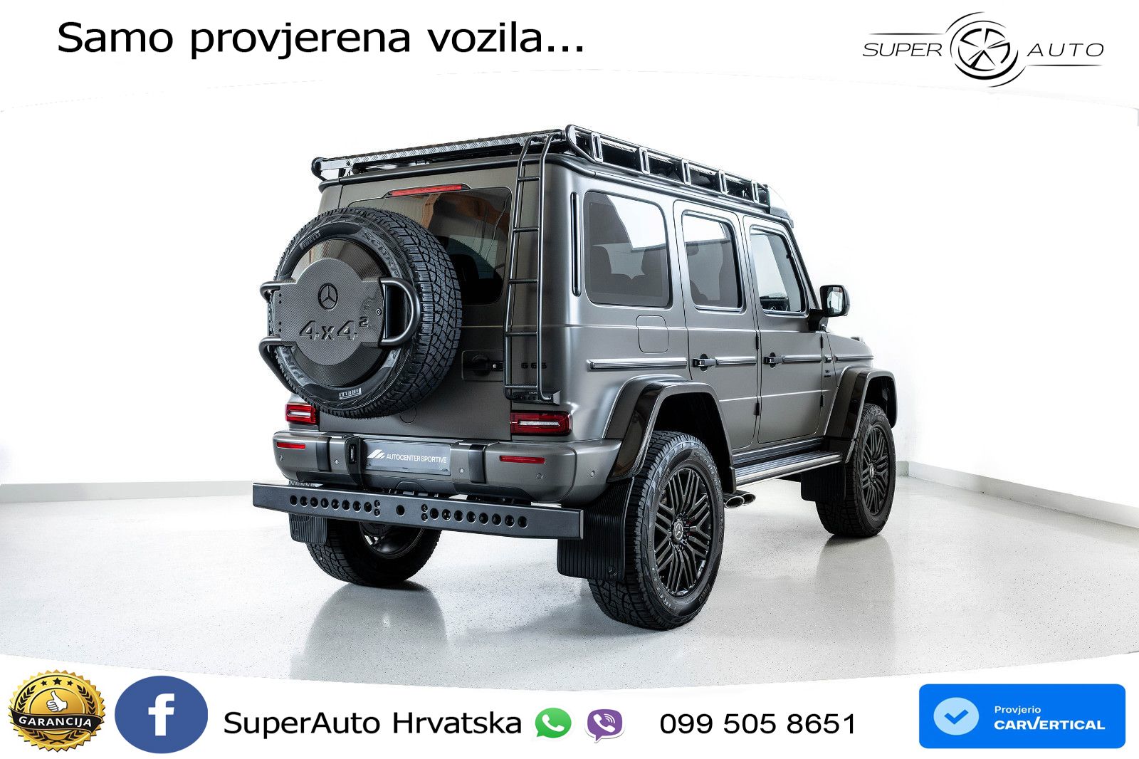 Mercedes AMG G 63 Long V8 (585 KS) 4MATIC 9G-TRONIC AMG SPEEDSHIFT TCT