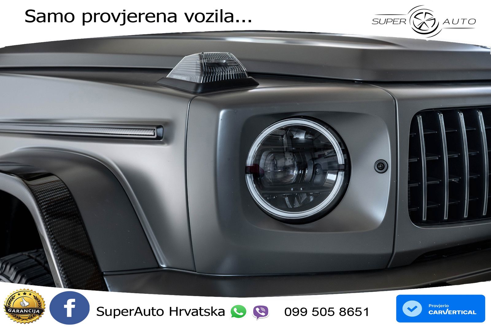 Mercedes AMG G 63 Long V8 (585 KS) 4MATIC 9G-TRONIC AMG SPEEDSHIFT TCT