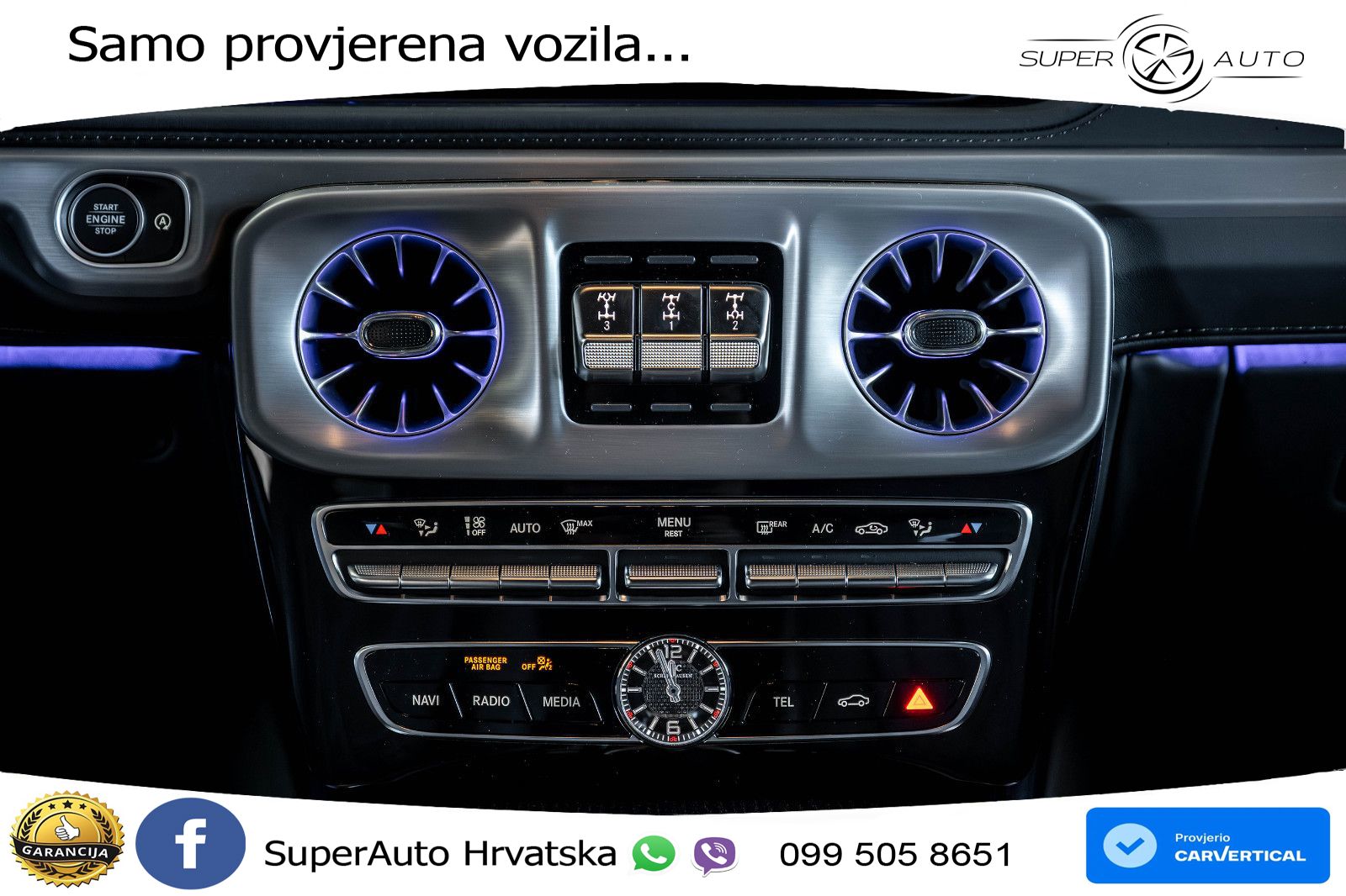 Mercedes AMG G 63 Long V8 (585 KS) 4MATIC 9G-TRONIC AMG SPEEDSHIFT TCT