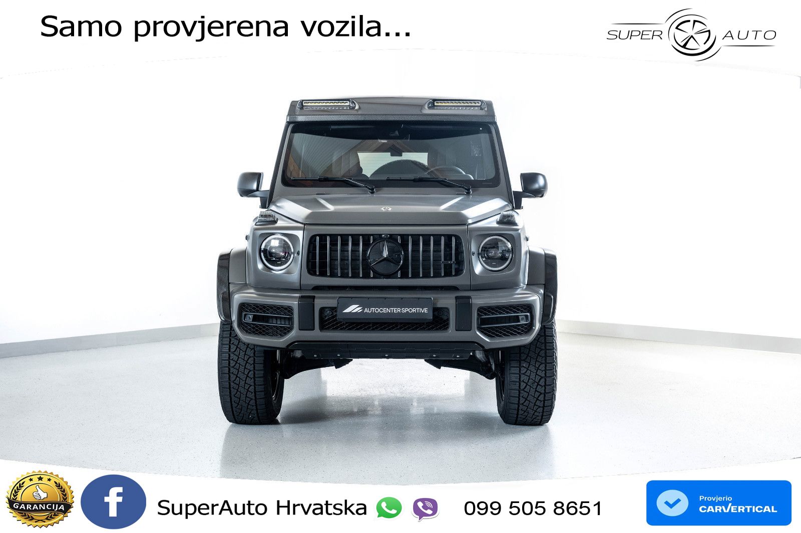 Mercedes AMG G 63 Long V8 (585 KS) 4MATIC 9G-TRONIC AMG SPEEDSHIFT TCT