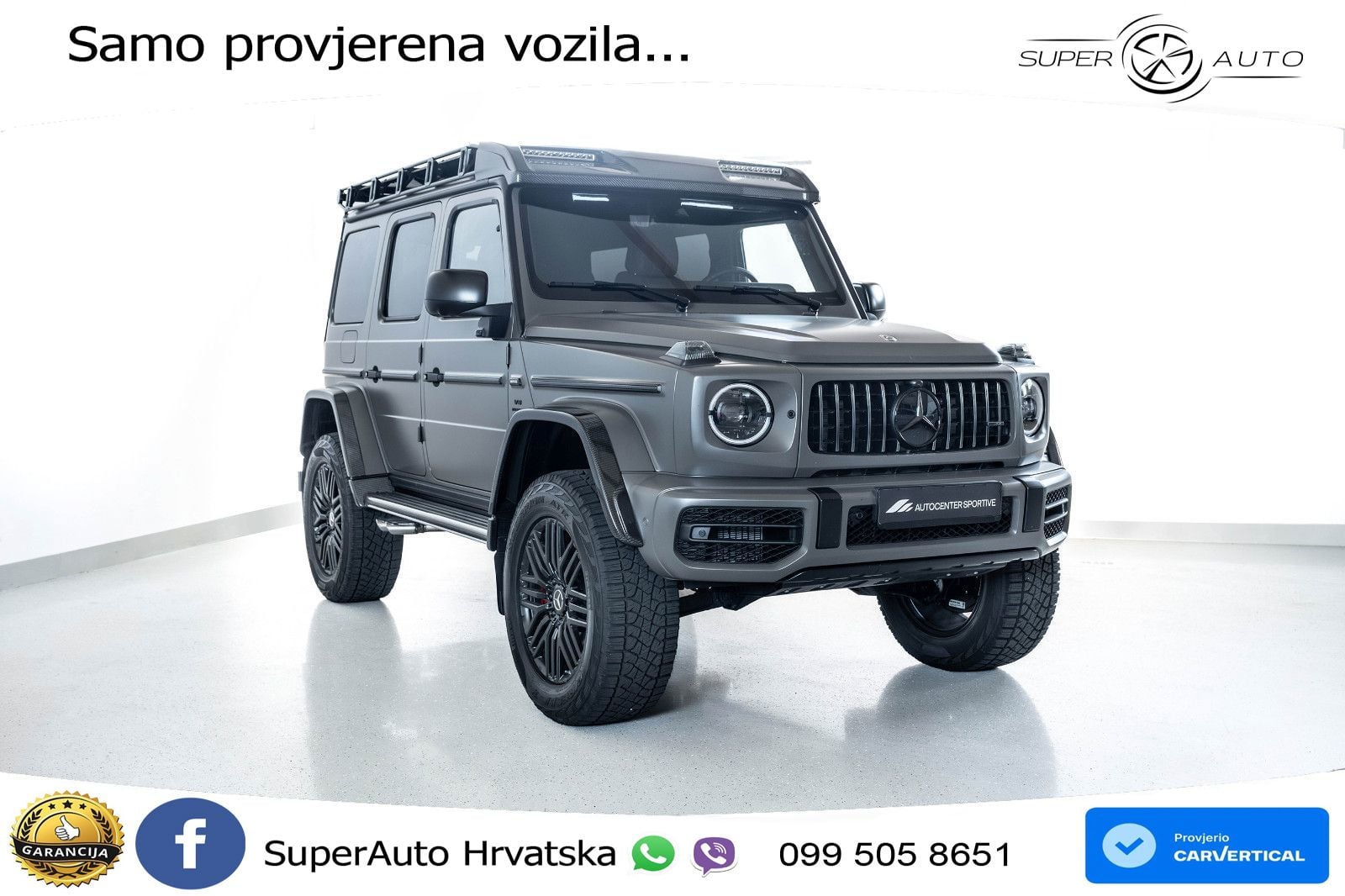 Mercedes AMG G 63 Long V8 (585 KS) 4MATIC 9G-TRONIC AMG SPEEDSHIFT TCT