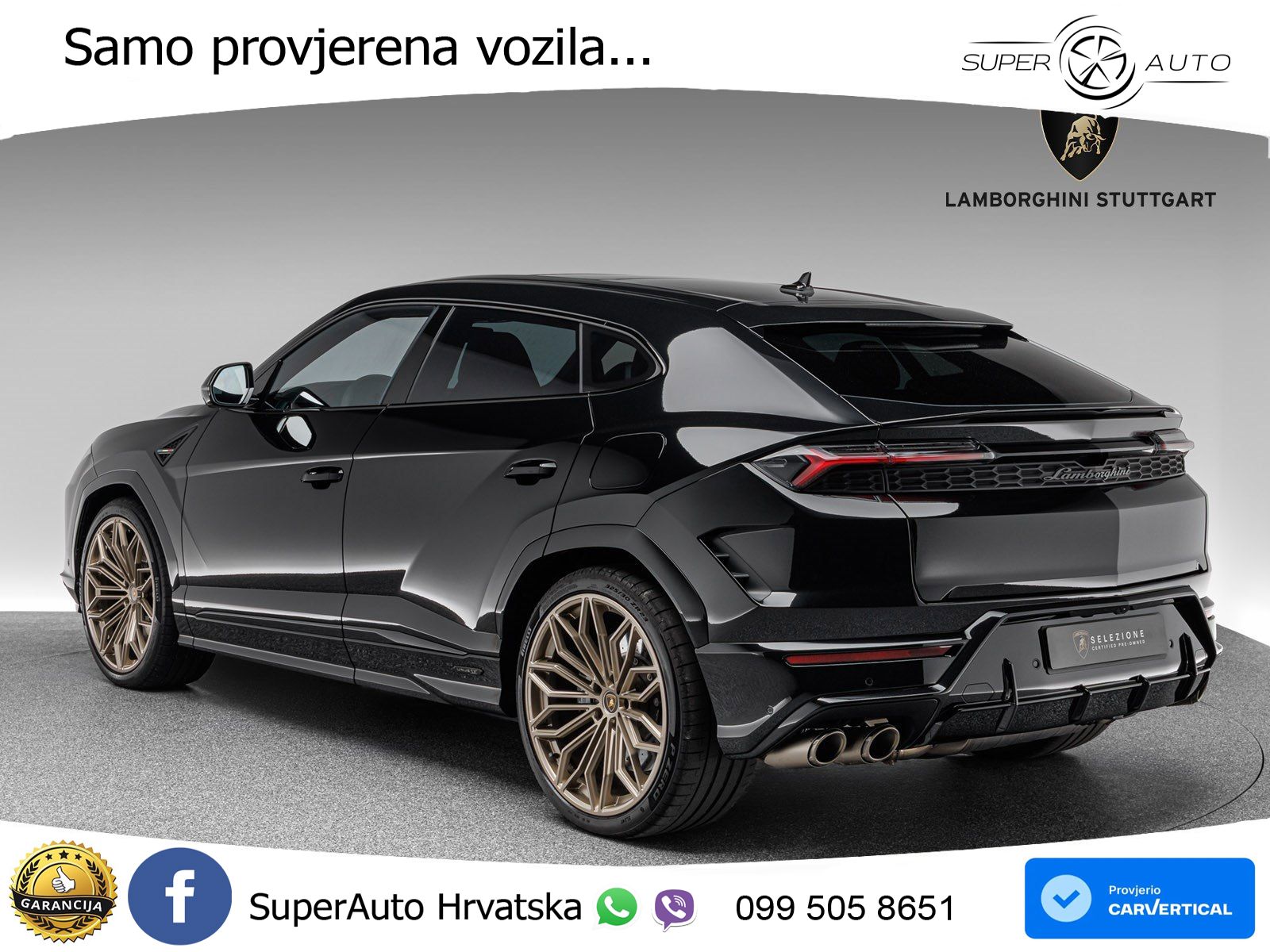 Lamborghini Urus SE 4.0 V8 (800 KS) 4WD Automatic LED+GR SJED+ACC