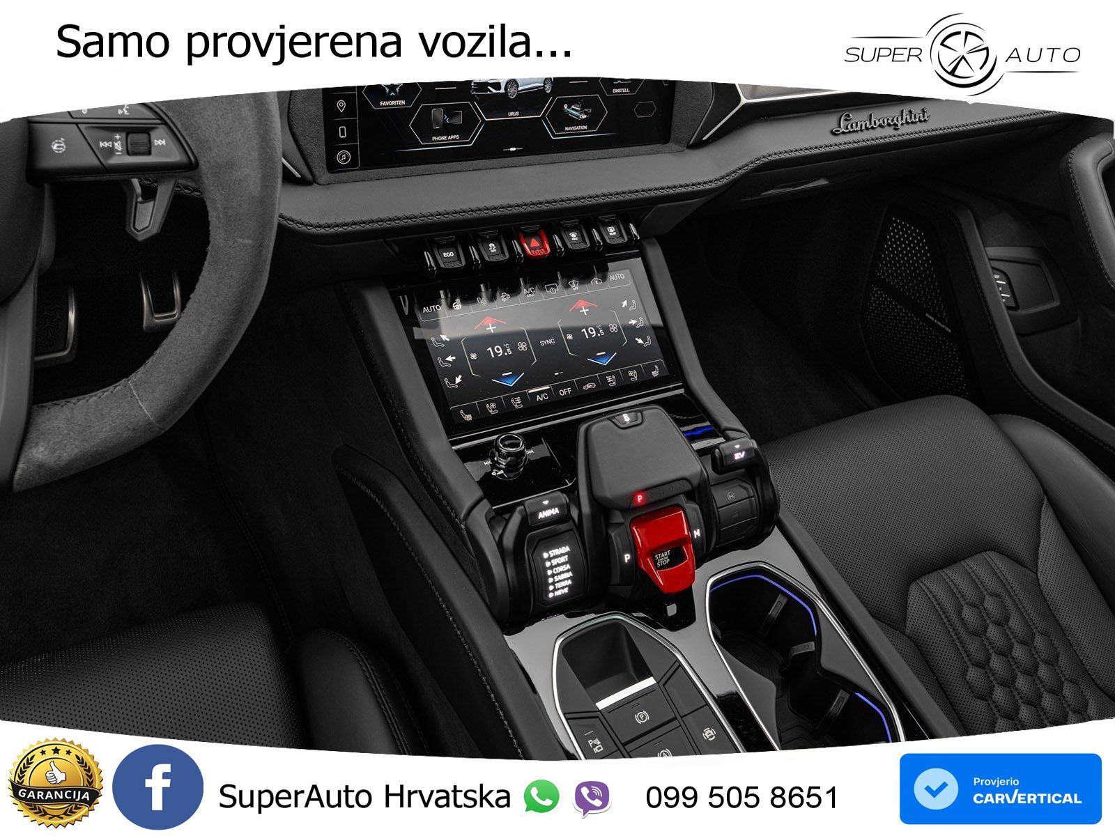 Lamborghini Urus SE 4.0 V8 (800 KS) 4WD Automatic LED+GR SJED+ACC