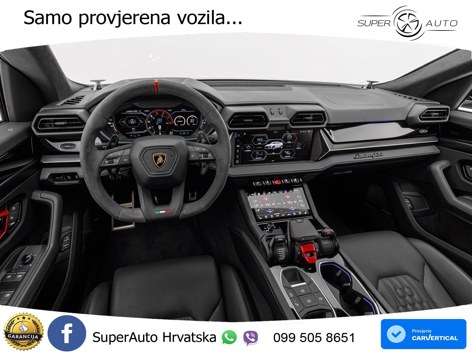 Lamborghini Urus SE 4.0 V8 (800 KS) 4WD Automatic LED+GR SJED+ACC