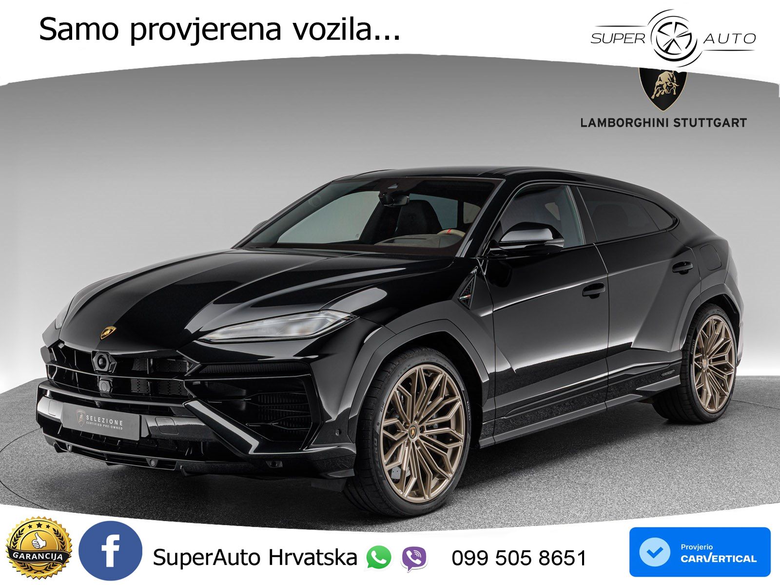 Lamborghini Urus SE 4.0 V8 (800 KS) 4WD Automatic LED+GR SJED+ACC