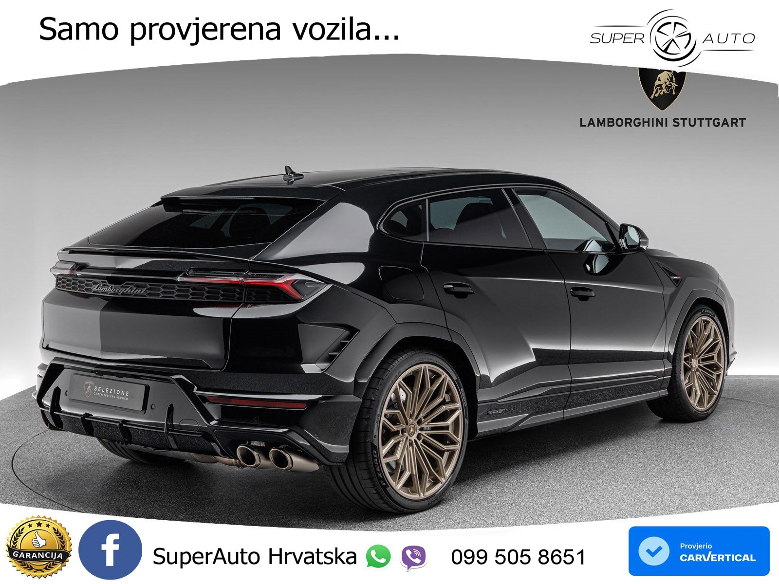 Lamborghini Urus SE 4.0 V8 (800 KS) 4WD Automatic LED+GR SJED+ACC