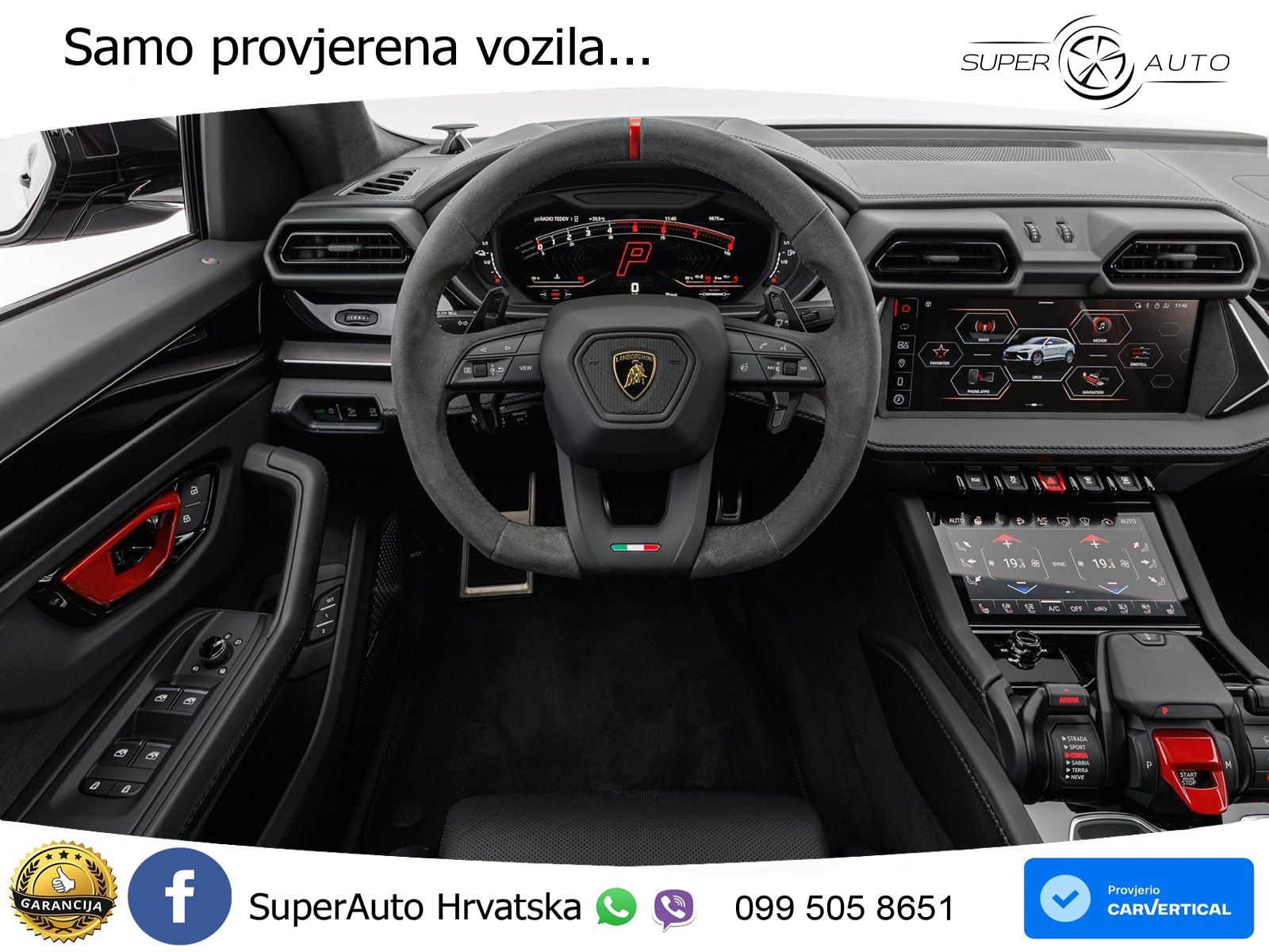 Lamborghini Urus SE 4.0 V8 (800 KS) 4WD Automatic LED+GR SJED+ACC