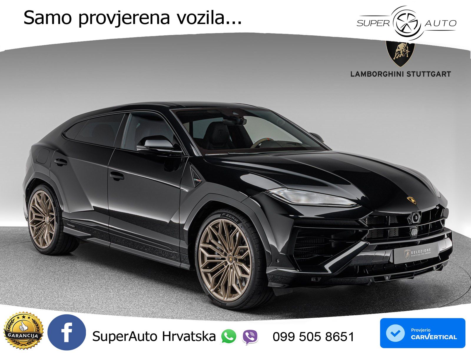 Lamborghini Urus SE 4.0 V8 (800 KS) 4WD Automatic LED+GR SJED+ACC