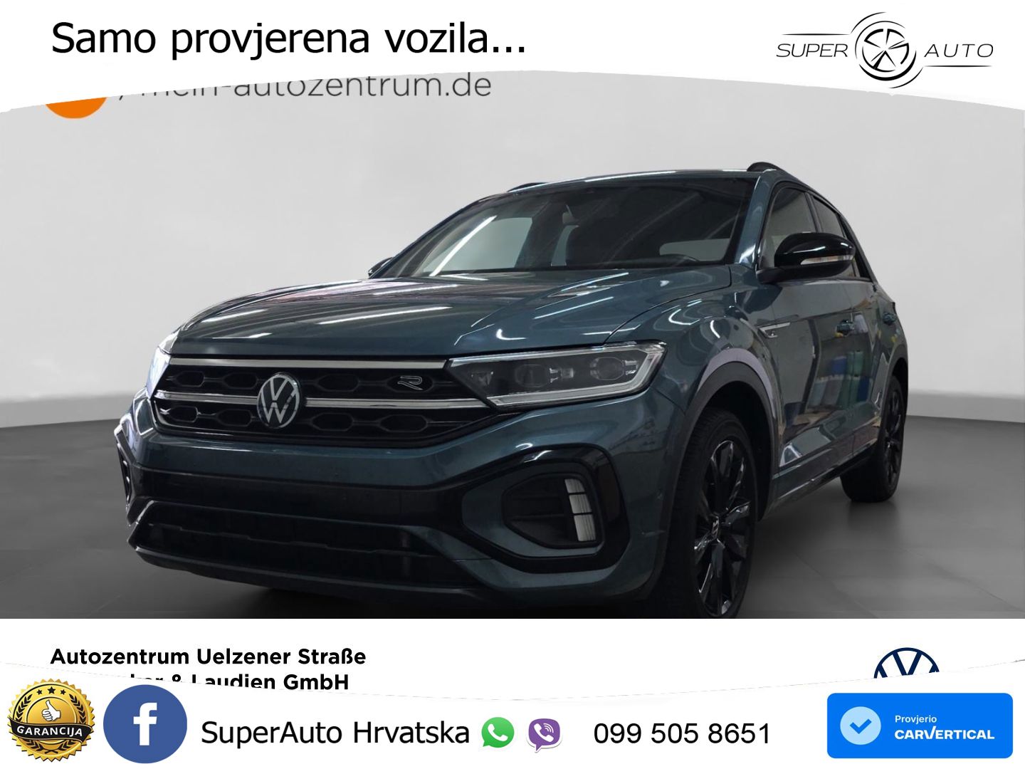 Volkswagen T-Roc 1.5 TSI (150 KS) R-Line LED+GR SJED+ACC
