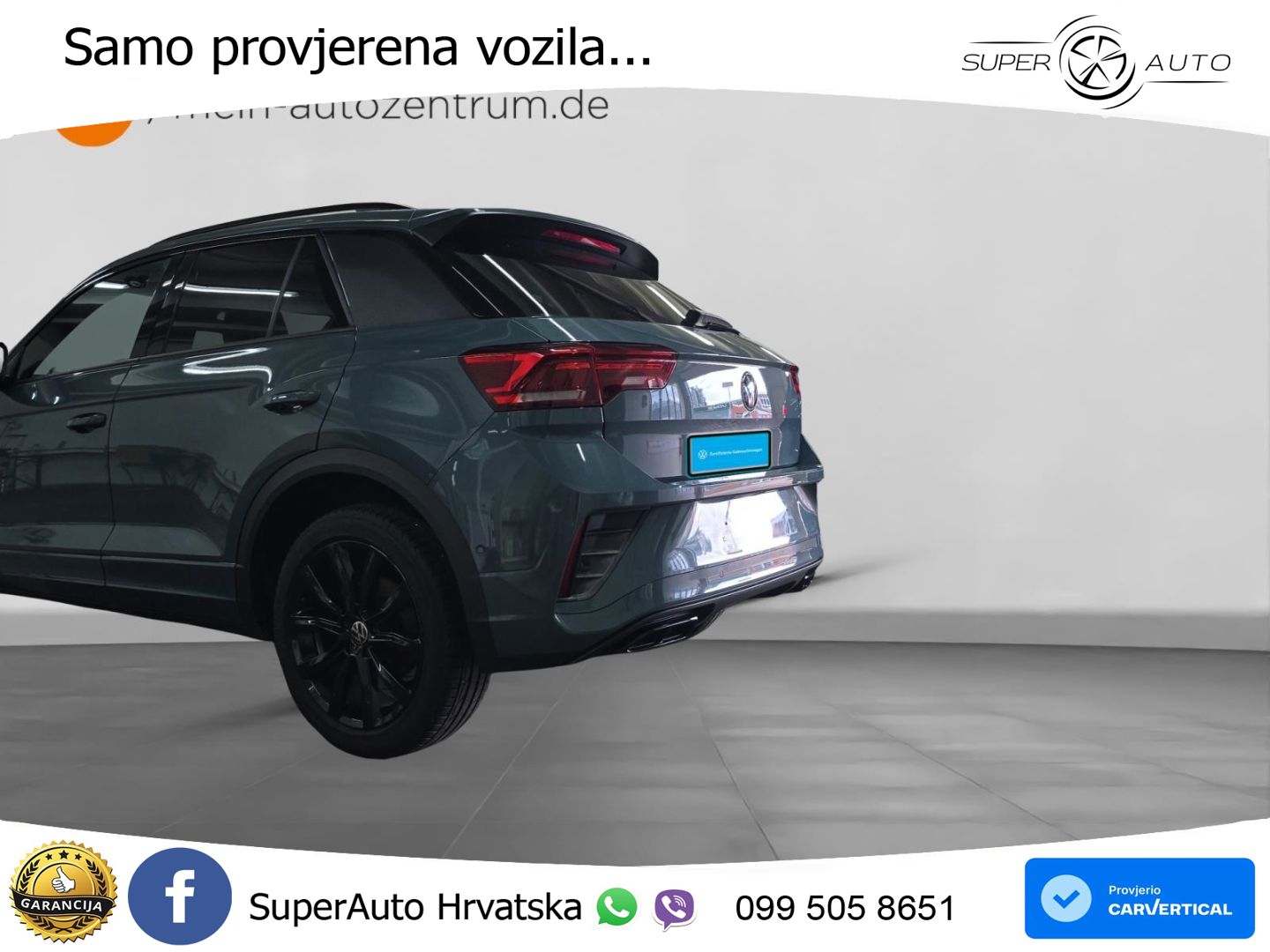 Volkswagen T-Roc 1.5 TSI (150 KS) R-Line LED+GR SJED+ACC