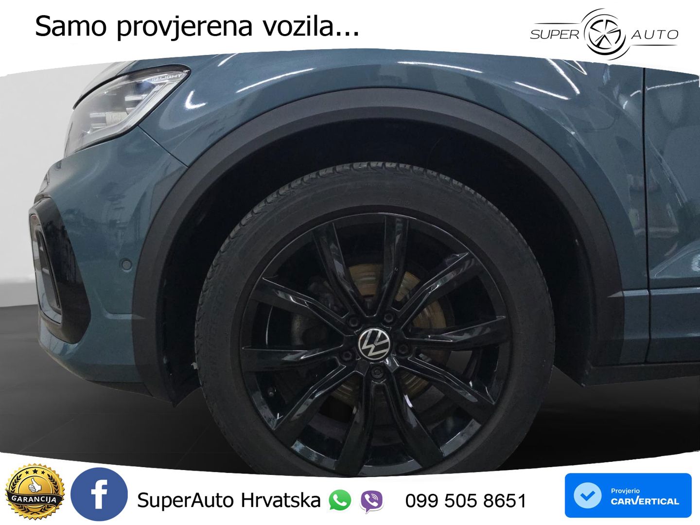Volkswagen T-Roc 1.5 TSI (150 KS) R-Line LED+GR SJED+ACC