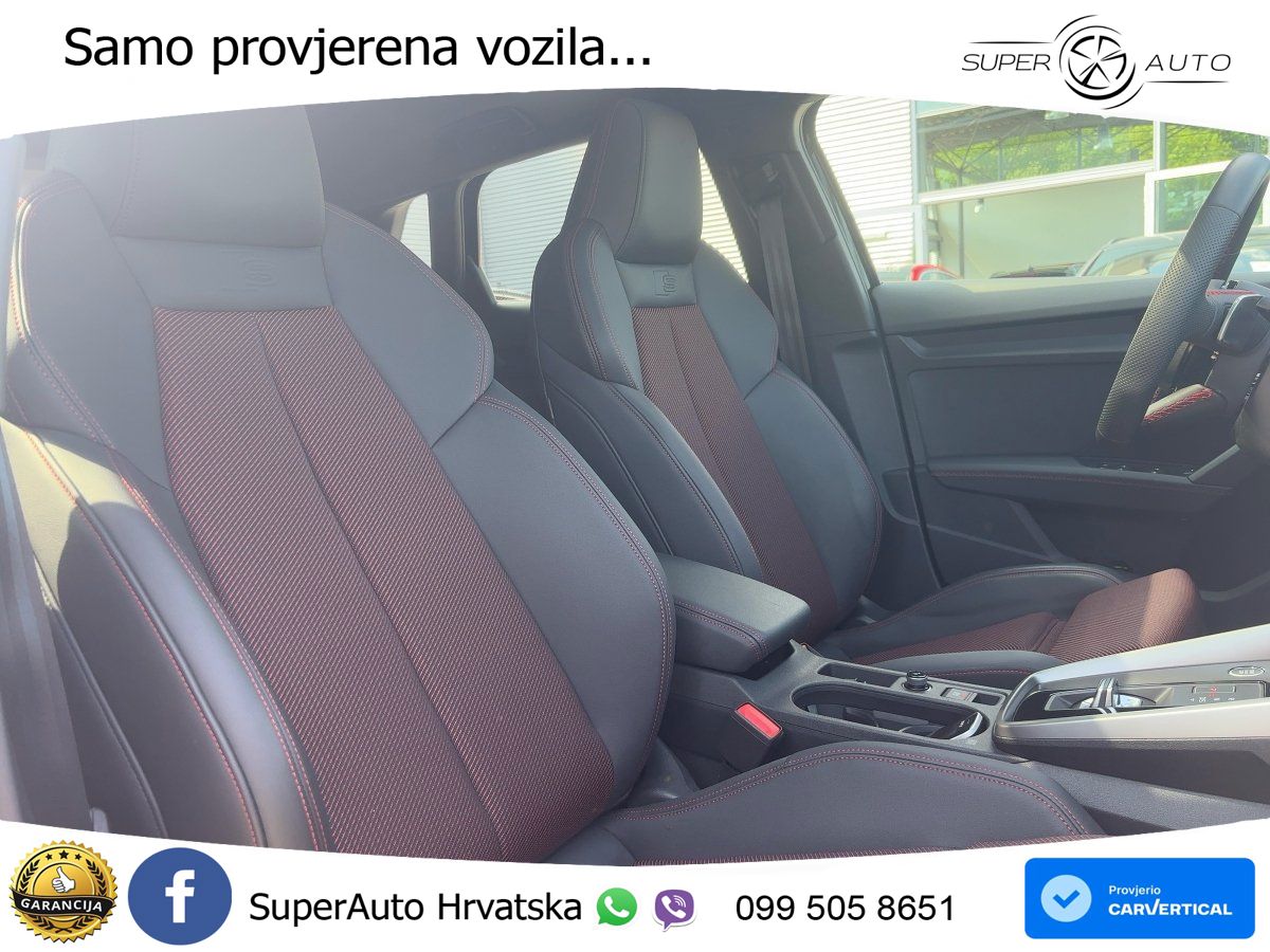 Audi A3 35 TFSI (150 KS) S tronic S line LED+GR SJED+ACC