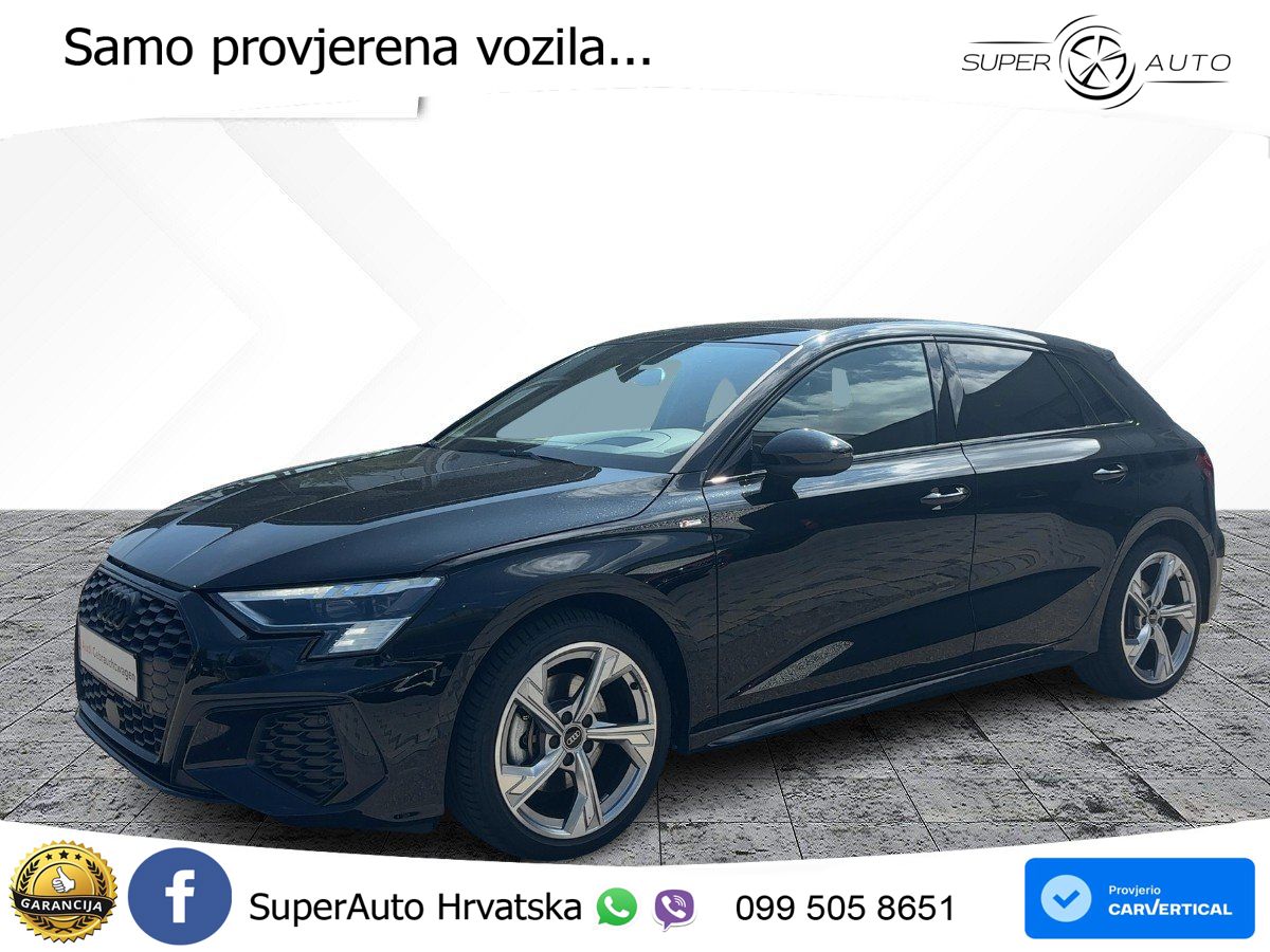 Audi A3 35 TFSI (150 KS) S tronic S line LED+GR SJED+ACC