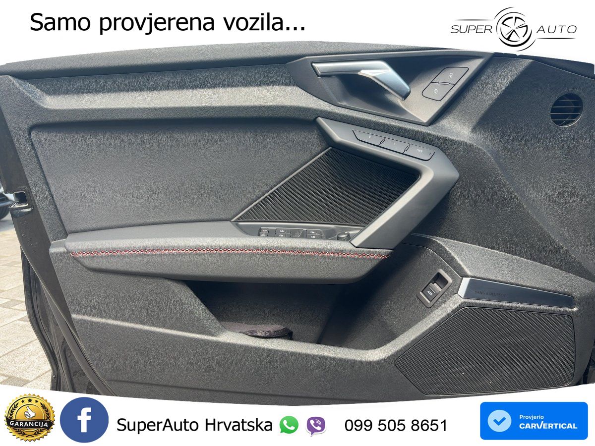 Audi A3 35 TFSI (150 KS) S tronic S line LED+GR SJED+ACC