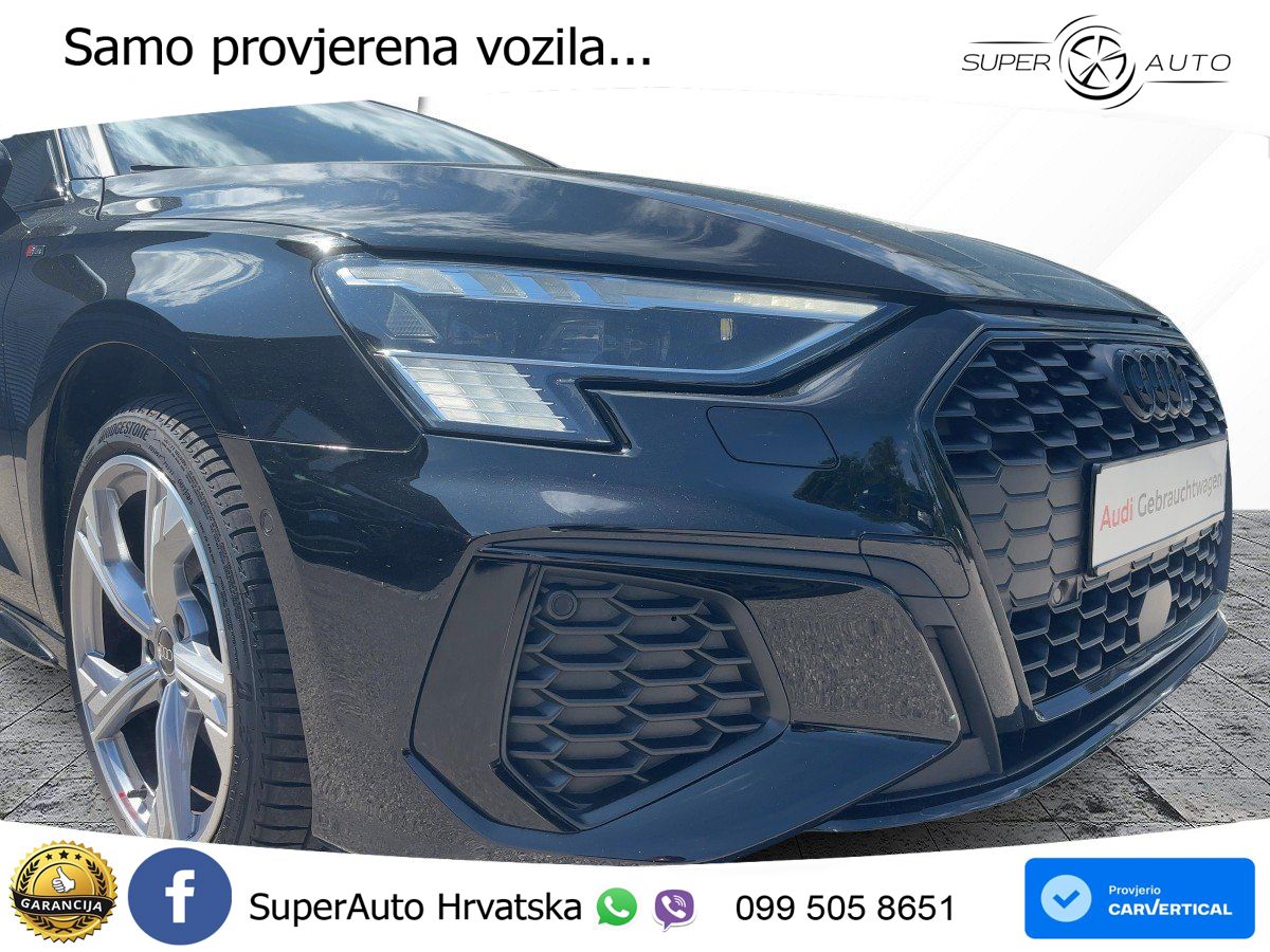 Audi A3 35 TFSI (150 KS) S tronic S line LED+GR SJED+ACC