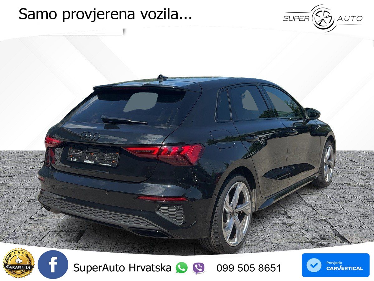 Audi A3 35 TFSI (150 KS) S tronic S line LED+GR SJED+ACC