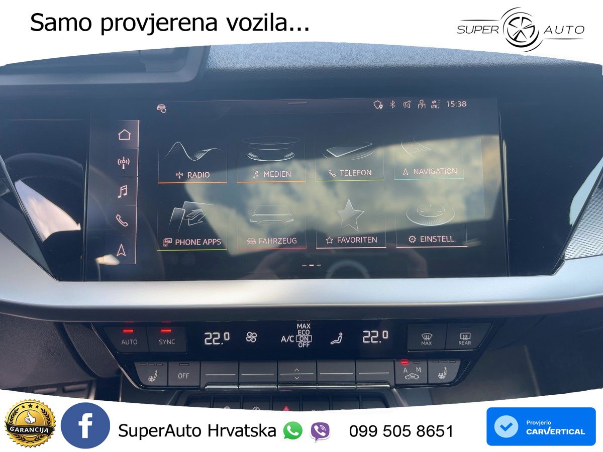 Audi A3 35 TFSI (150 KS) S tronic S line LED+GR SJED+ACC