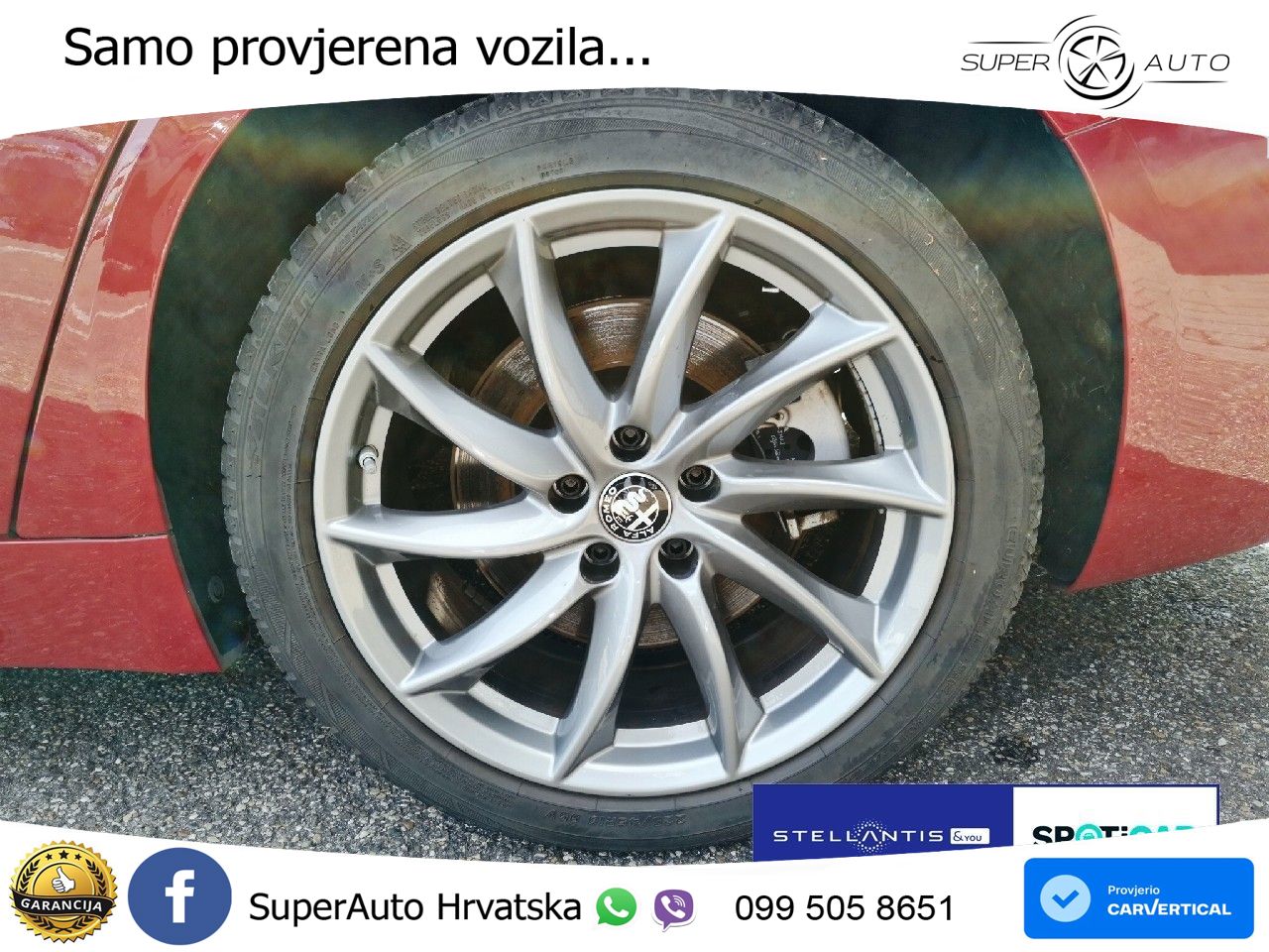 Alfa Romeo Giulia 2.0 Turbo (280 KS) Q4 Automatic LED+GR SJED+ACC