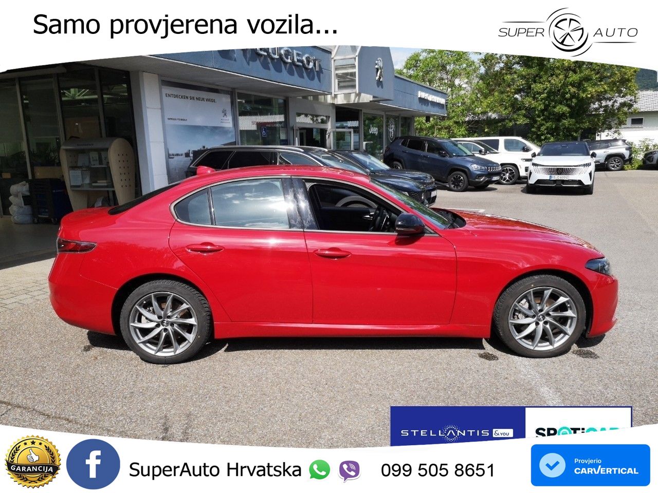 Alfa Romeo Giulia 2.0 Turbo (280 KS) Q4 Automatic LED+GR SJED+ACC