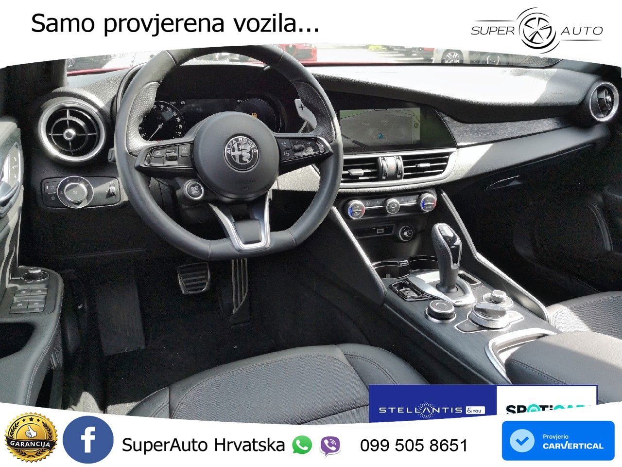 Alfa Romeo Giulia 2.0 Turbo (280 KS) Q4 Automatic LED+GR SJED+ACC