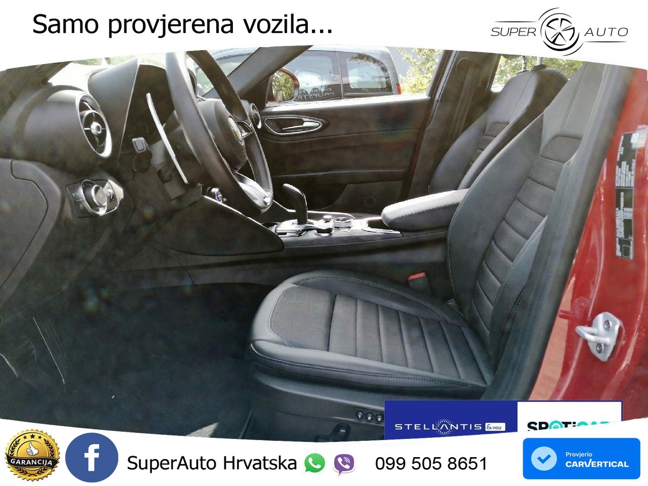 Alfa Romeo Giulia 2.0 Turbo (280 KS) Q4 Automatic LED+GR SJED+ACC