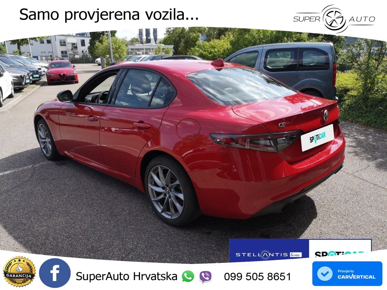 Alfa Romeo Giulia 2.0 Turbo (280 KS) Q4 Automatic LED+GR SJED+ACC