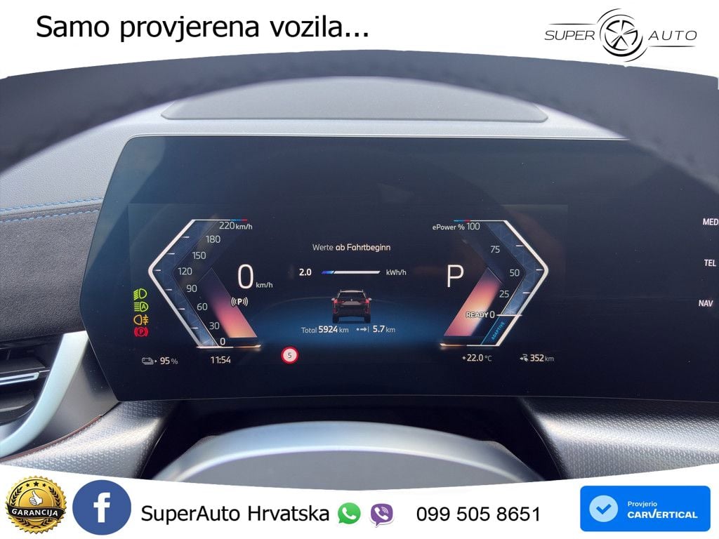 BMW iX1 68 kWh (313 KS) xDrive30 M Sport ACC+HEAD+GR SJED+360+PANO