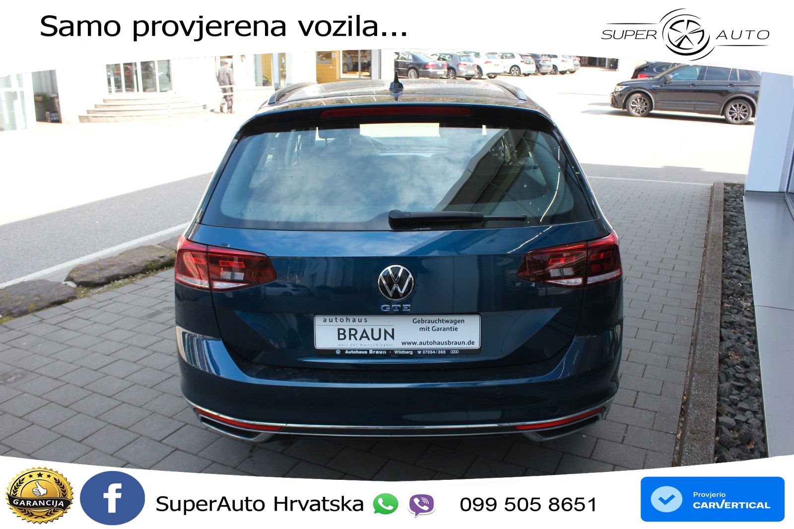 Volkswagen Passat Variant GTE 1.4 TSI (218 KS) DSG LED+GR SJED+ACC