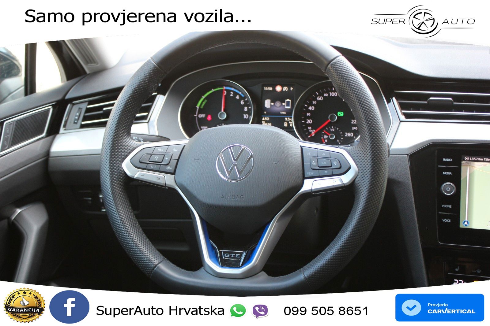 Volkswagen Passat Variant GTE 1.4 TSI (218 KS) DSG LED+GR SJED+ACC