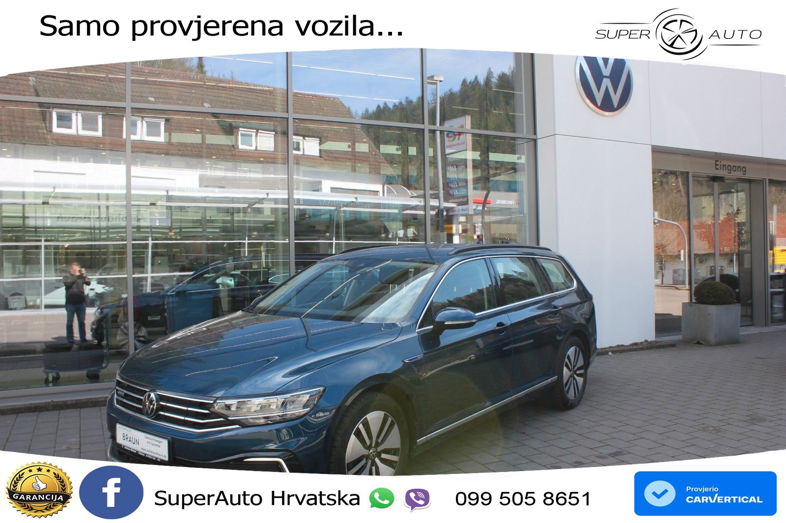 Volkswagen Passat Variant GTE 1.4 TSI (218 KS) DSG LED+GR SJED+ACC