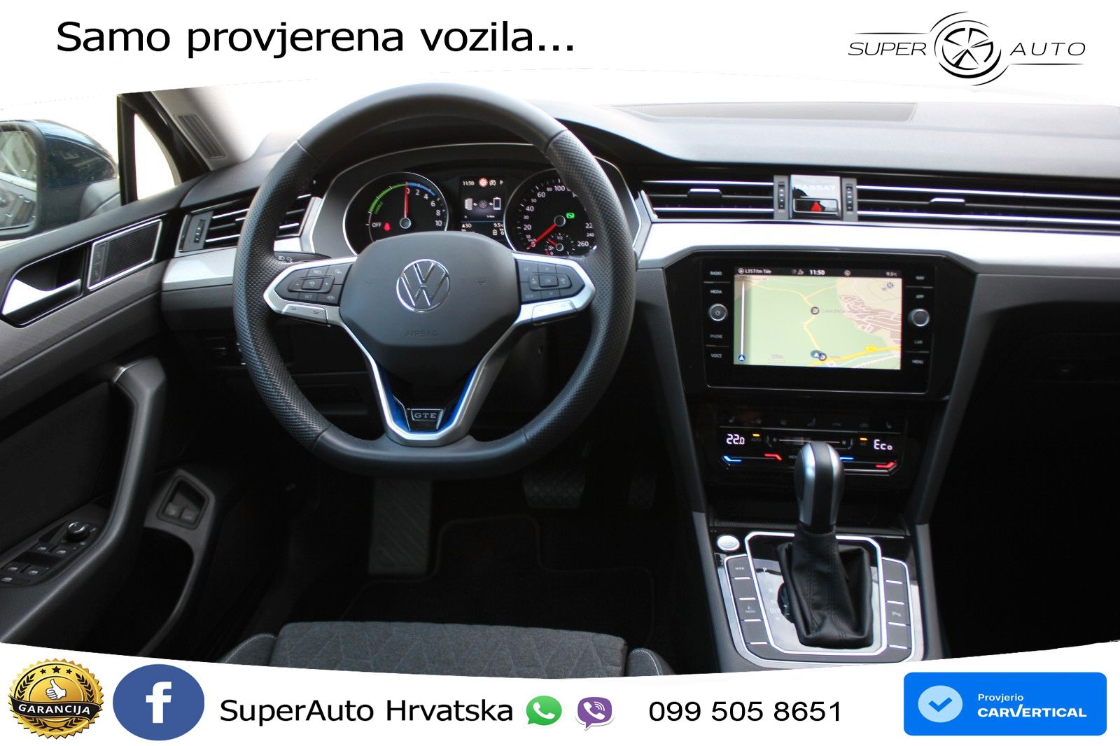 Volkswagen Passat Variant GTE 1.4 TSI (218 KS) DSG LED+GR SJED+ACC