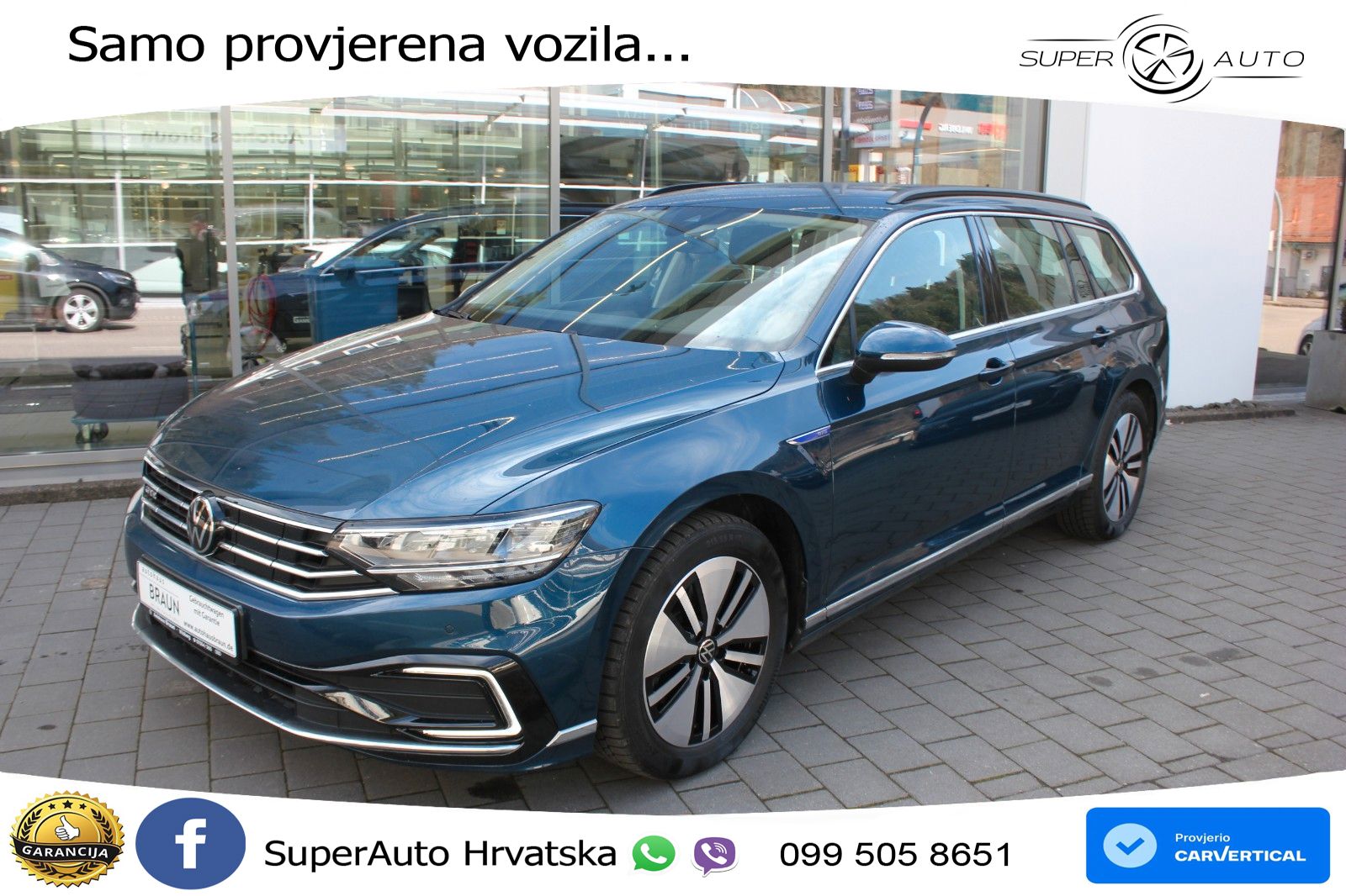 Volkswagen Passat Variant GTE 1.4 TSI (218 KS) DSG LED+GR SJED+ACC