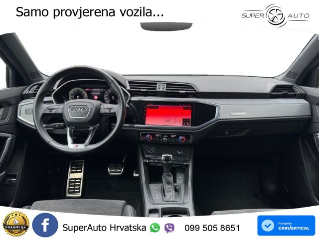 Audi Q3 45 TFSIe (245 KS) S tronic S line LED+GR SJED+ACC