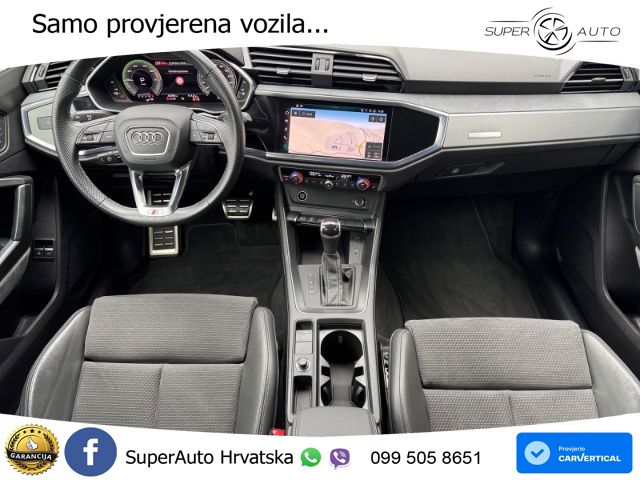 Audi Q3 45 TFSIe (245 KS) S tronic S line LED+GR SJED+ACC