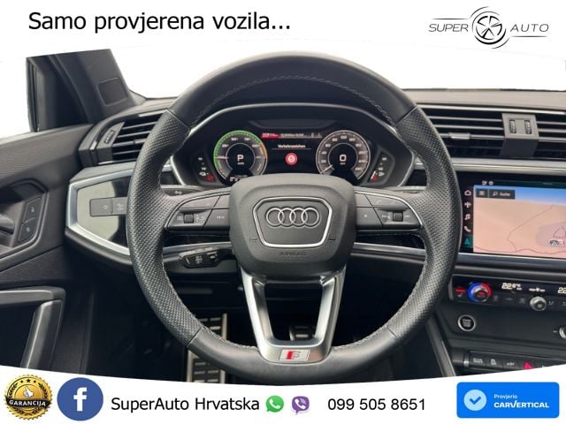 Audi Q3 45 TFSIe (245 KS) S tronic S line LED+GR SJED+ACC