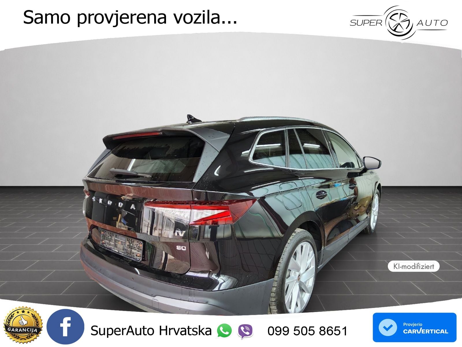 Škoda Enyaq iV 80 82 kWh (204 KS) LED+GR SJED+ACC