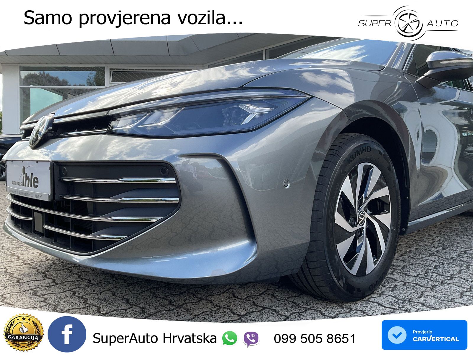 Volkswagen Passat Variant 1.5 eTSI (150 KS) DSG Business LED+GR SJED+ACC