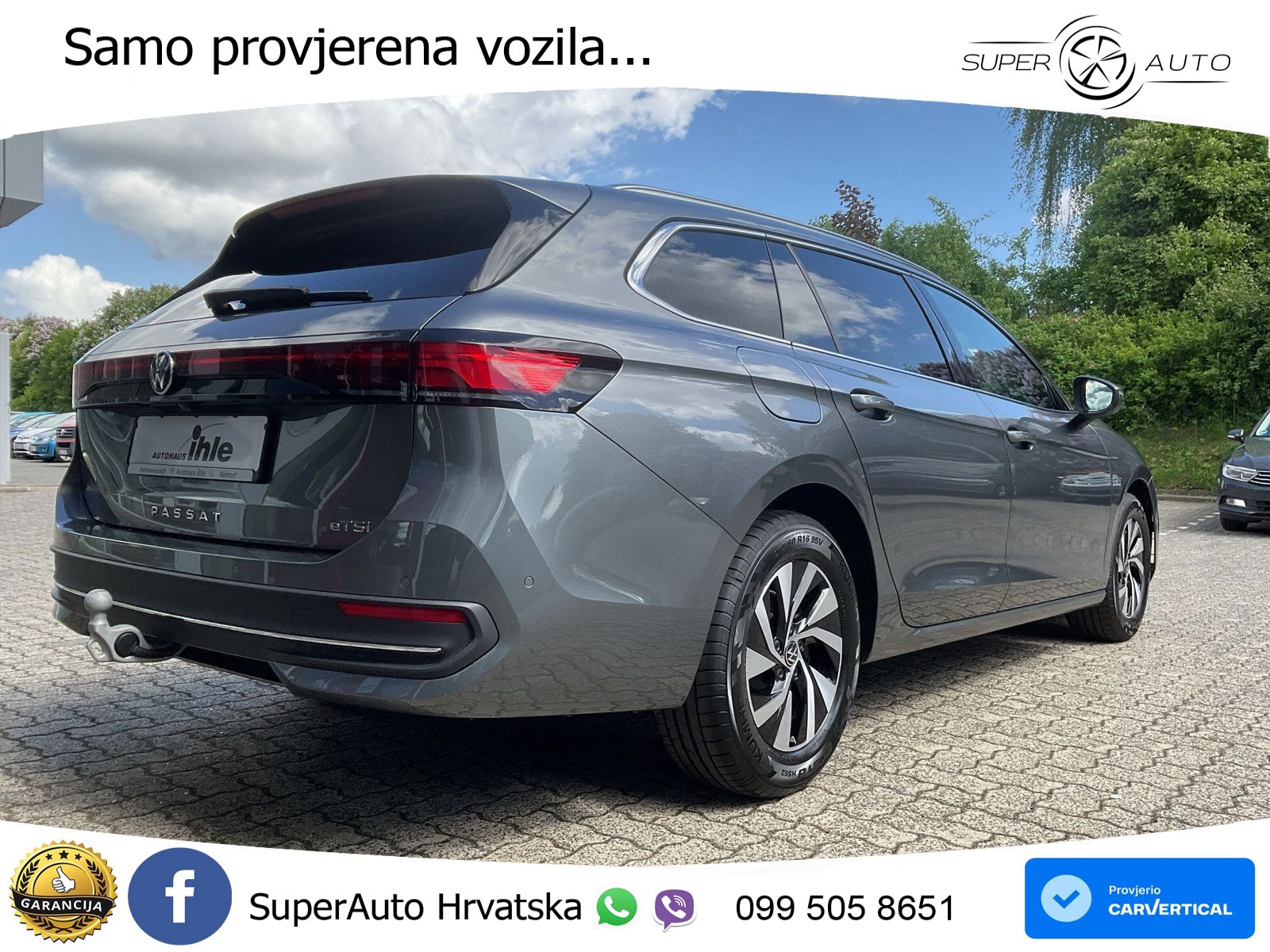 Volkswagen Passat Variant 1.5 eTSI (150 KS) DSG Business LED+GR SJED+ACC