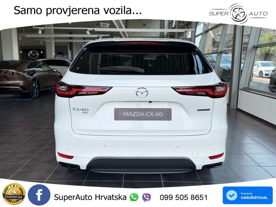 Mazda CX-60 2.5 e-Skyactiv (328 KS) AWD Automatic LED+GR SJED+ACC