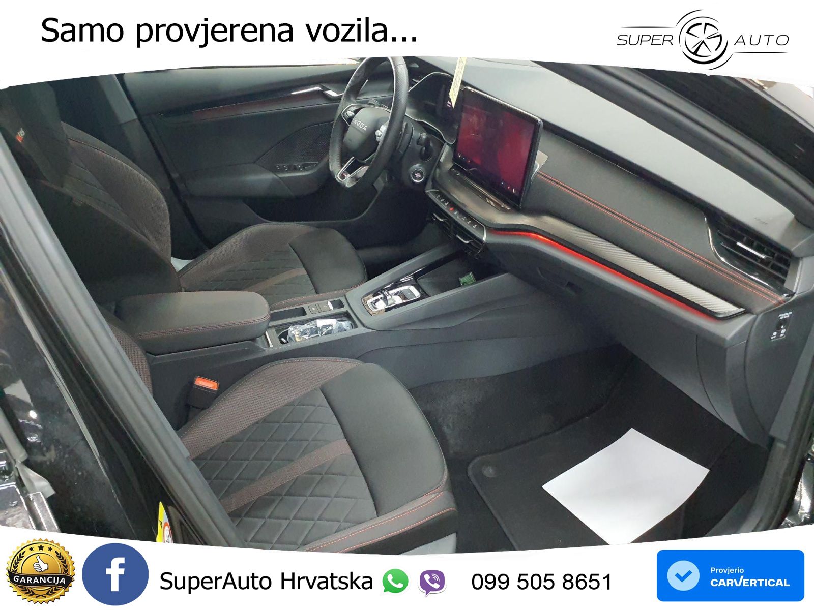 Škoda Octavia Combi RS 2.0 TSI (265 KS) DSG LED+GR SJED+ACC