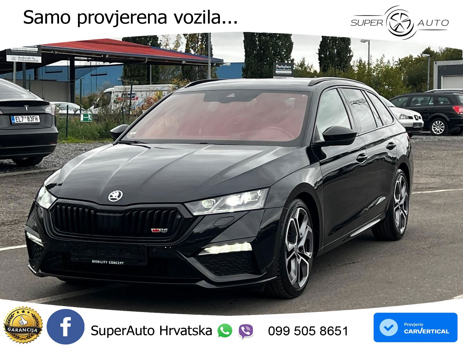 Škoda Octavia Combi RS 2.0 TSI (245 KS) DSG
