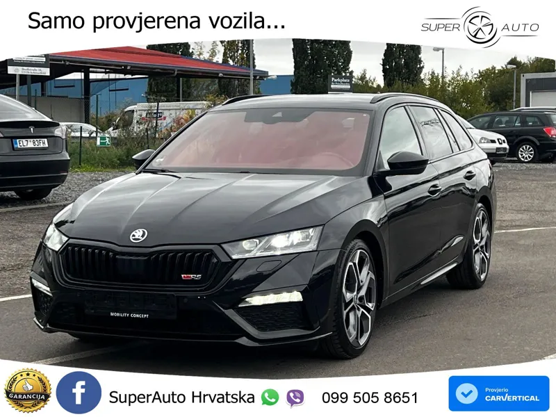 Škoda Octavia Combi RS 2.0 TSI (245 KS) DSG