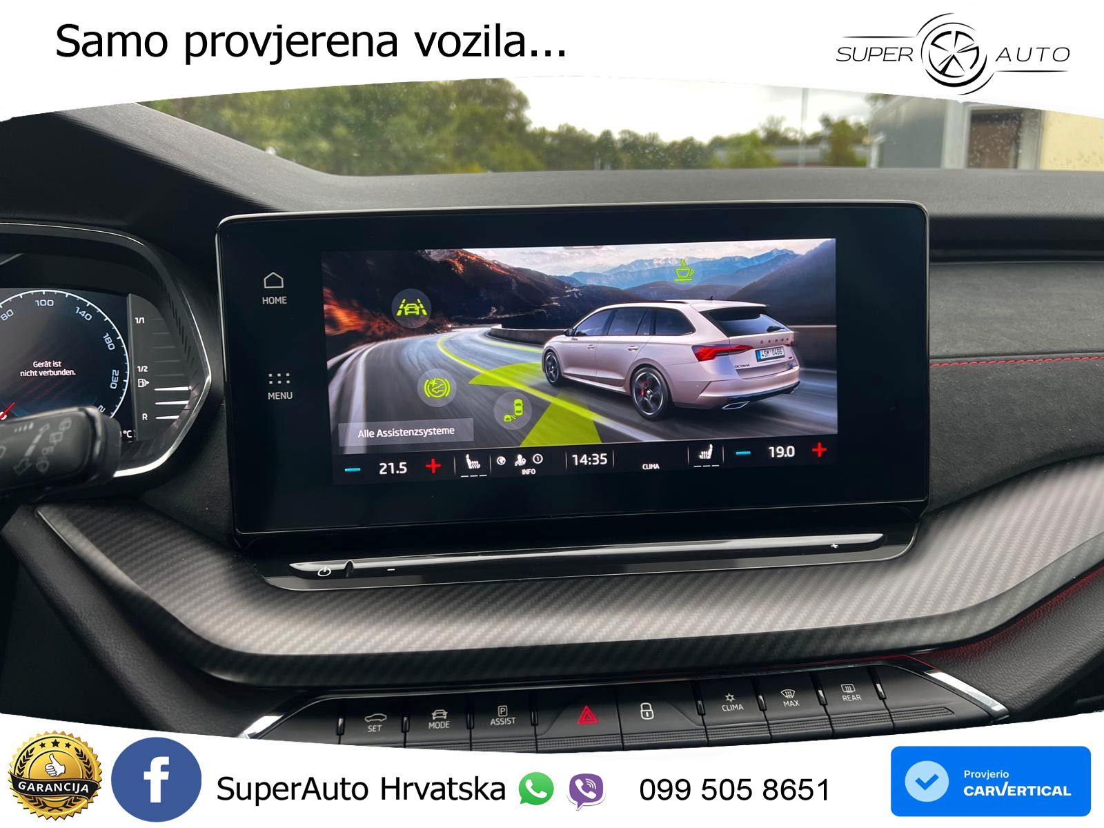 Škoda Octavia Combi RS 2.0 TSI (245 KS) DSG