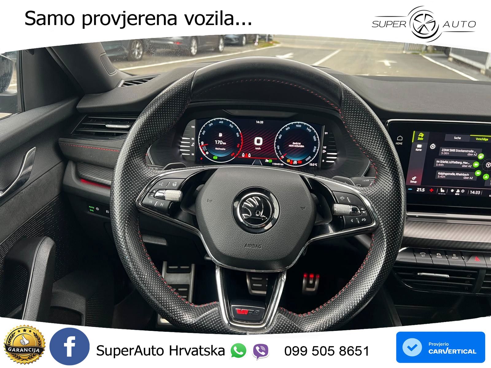Škoda Octavia Combi RS 2.0 TSI (245 KS) DSG