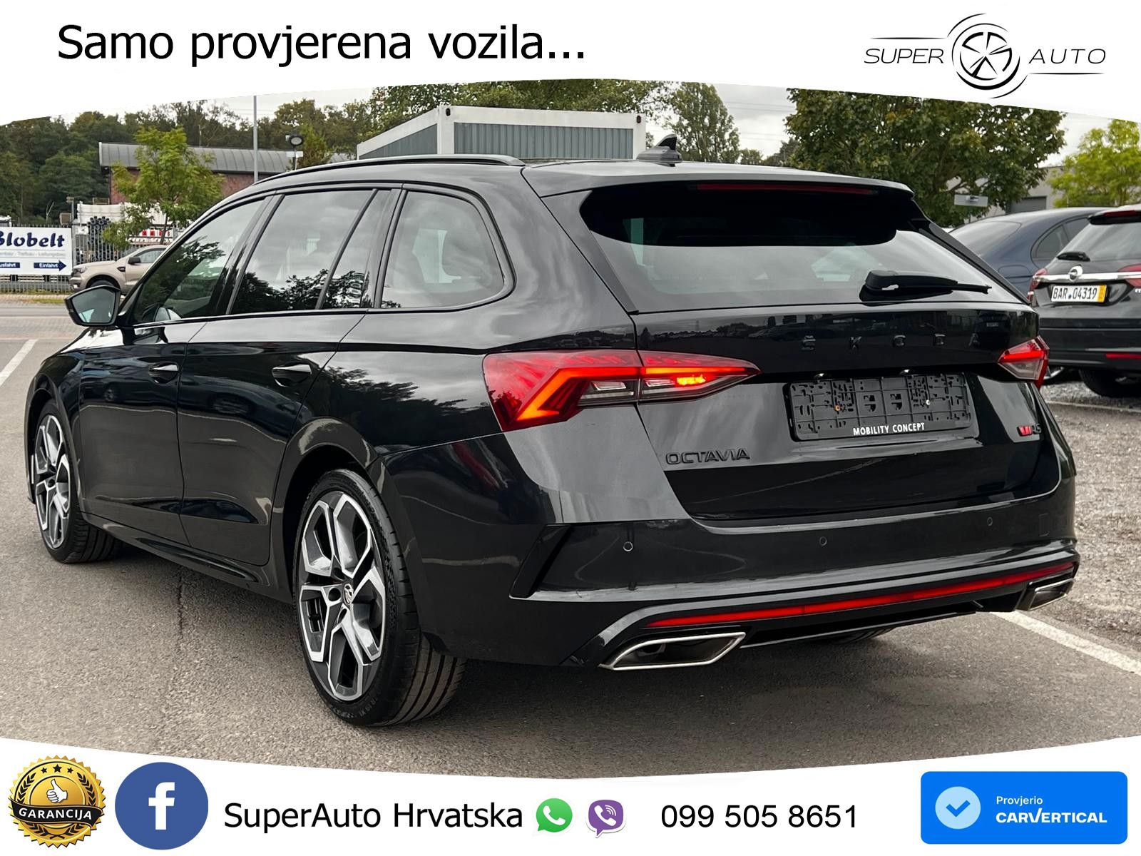 Škoda Octavia Combi RS 2.0 TSI (245 KS) DSG